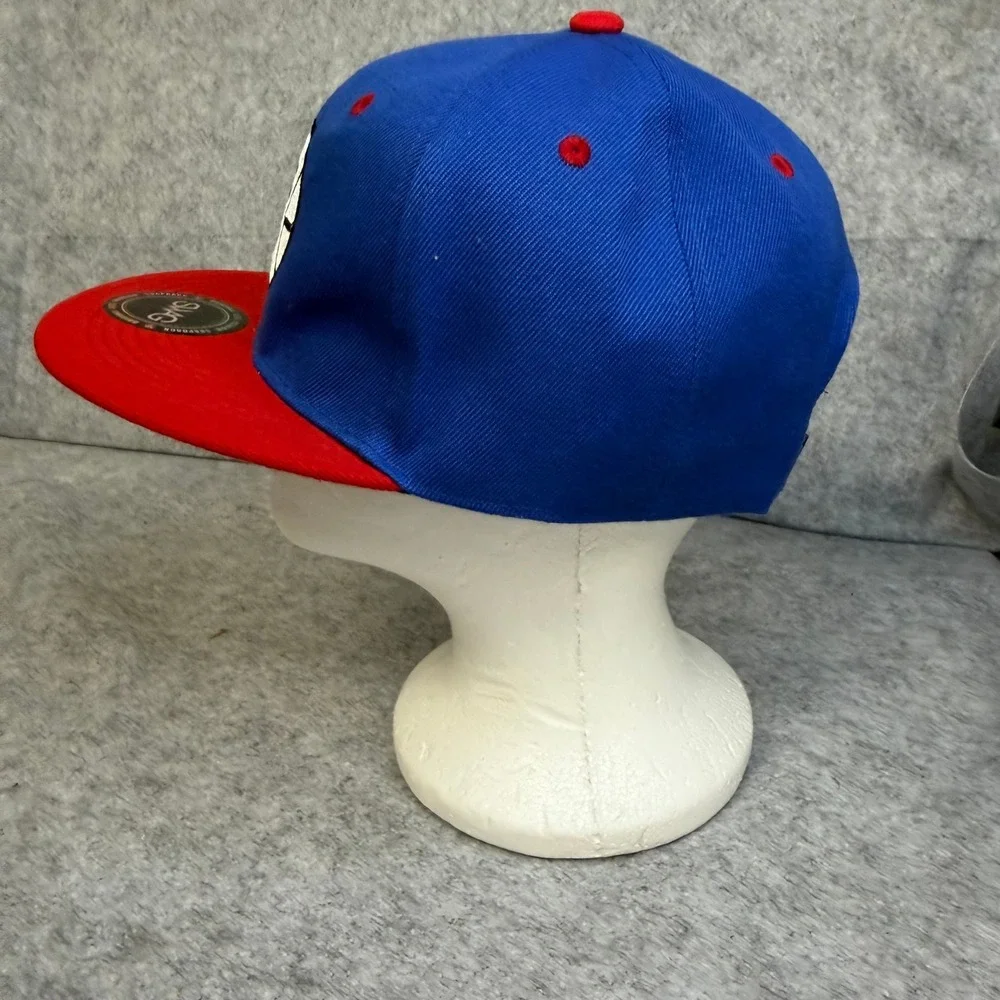 SWAG LA Clippers Snapback Hat Blue Red NBA Basketball Flat‎ Brim Cap Mens